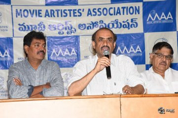 Movie Artists Association Members Holds Press Meet On Drug Mafia